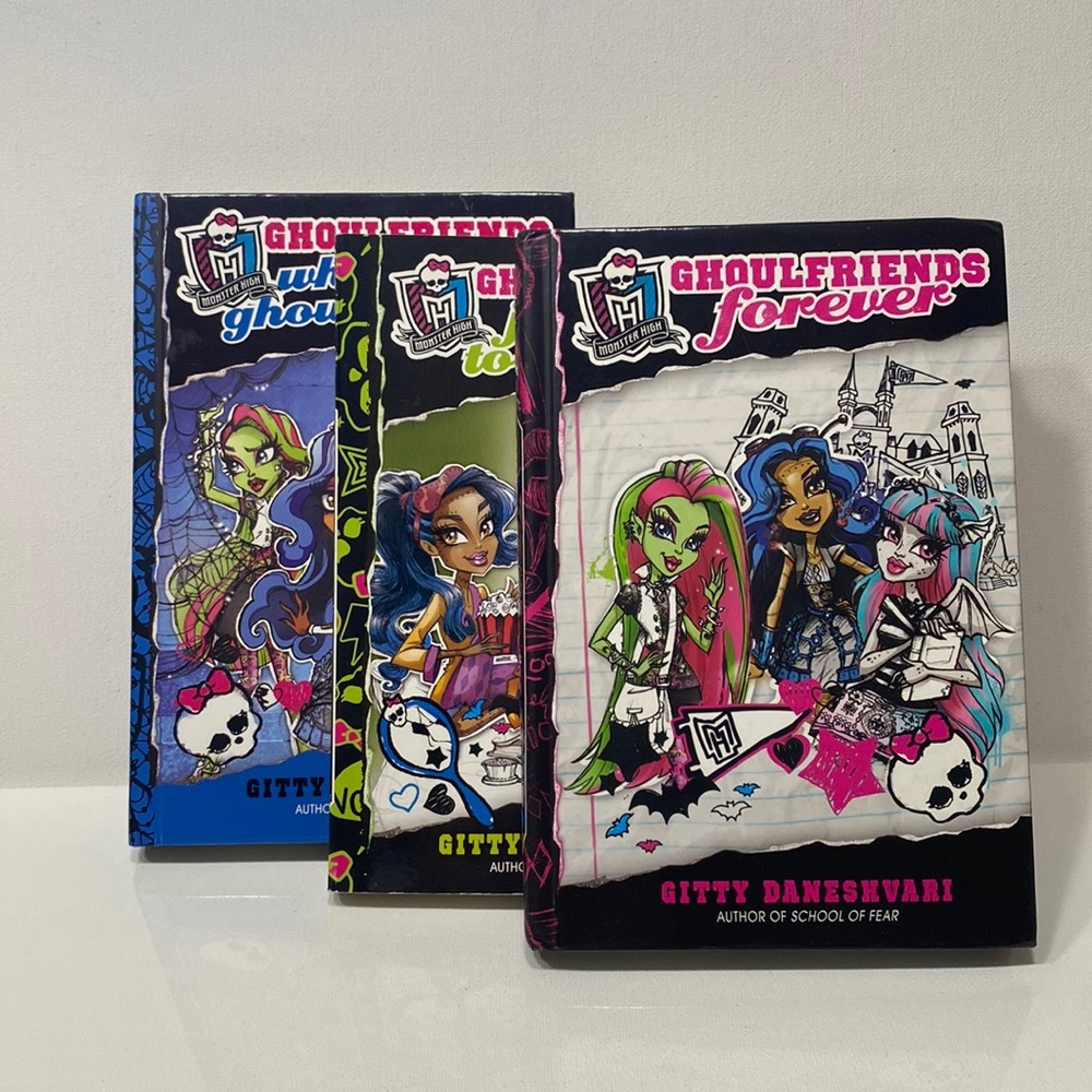 Monster High volume 1-3 books